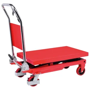 Mesa Hidráulica Pantográfica Vermelha  560mm 300Kg Worker