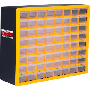 Organizador Plástico Multiuso 64 Gavetas Bumafer